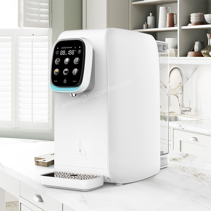 Smart Automatic Free Installation Instant Hot Desktop RO Reverse Osmosis Water Dispenser Direct Drinking Purifier