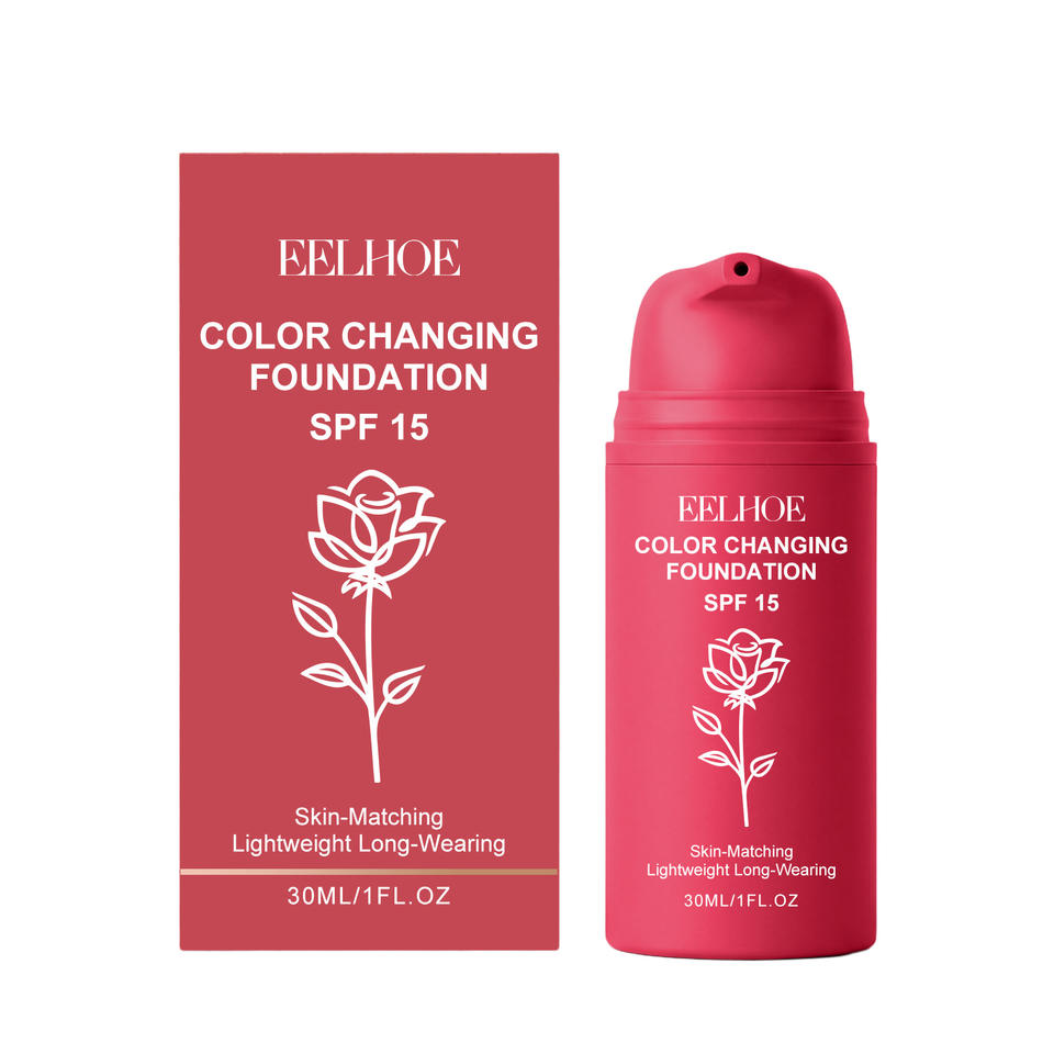 Dropshipping OEM Face Care Warm Tone Color Adjusting Foundation (Natural Shade)Smooth Texture, Fits Skin, Lightweight & Silky