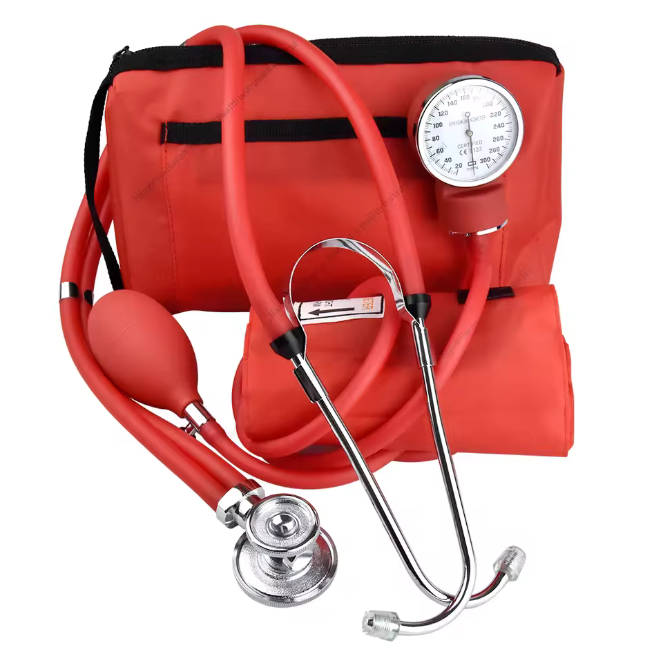 HUAAN HOT SELLING Medical Professional Tensiometro Tensiometer Upper Arm Manual Blood Pressure Monitor Aneroid Sphygmomanometer