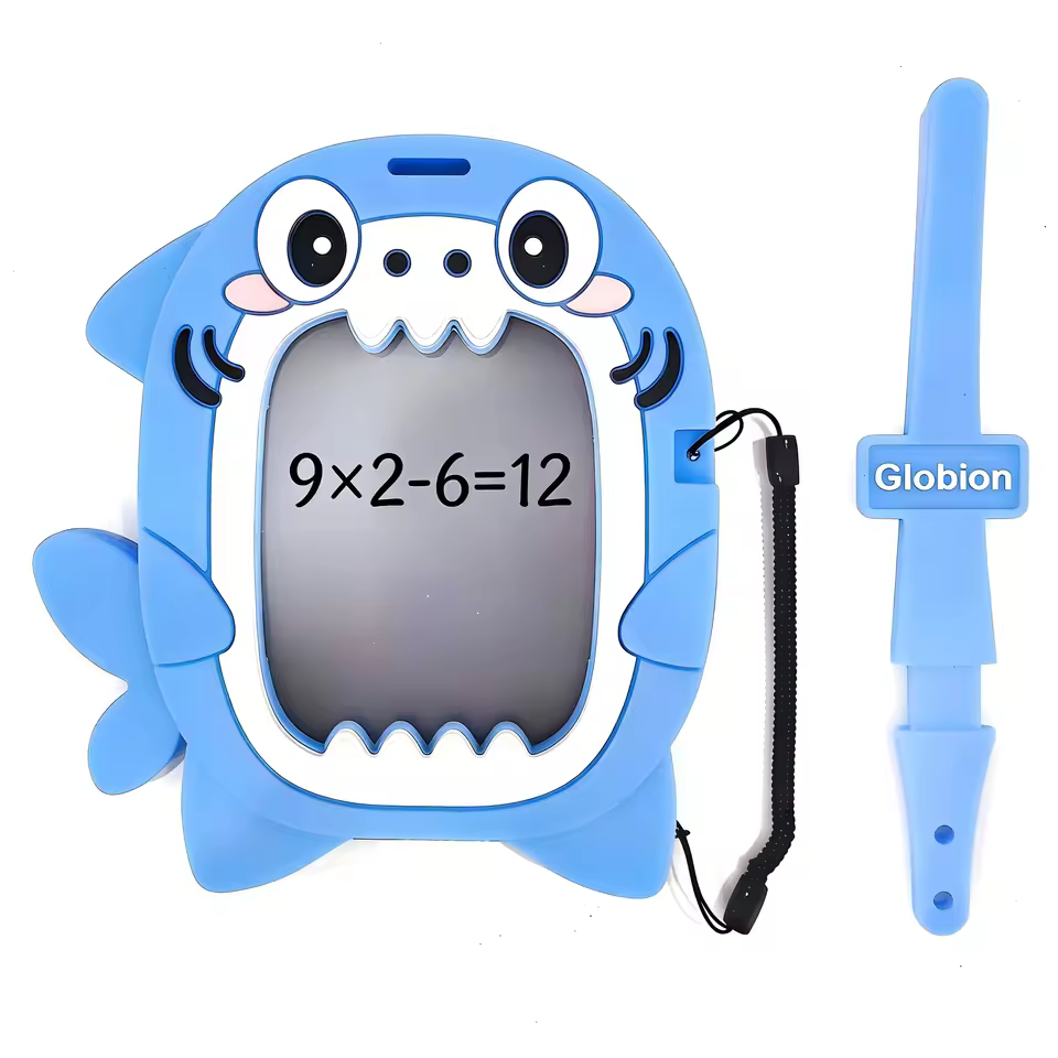 Globion Portable Kids LCD Educational Doodle Pad-Ages 2-13 Unisex Silicone Learning Toy with Gift Box 4.5 Inch
