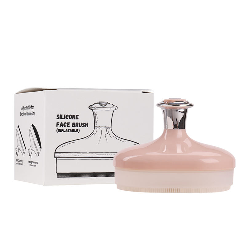 Lohas Deep Cleaning Sonic Facial Cleansing Massager Soft Silicone Handheld Skin Scrubber Pore Cleaner Exfoliator